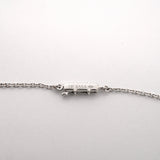 【6jib0010】カルティエ ネックレス Cハート K18WG ホワイトゴールド ダイヤモンド【中古】レディース