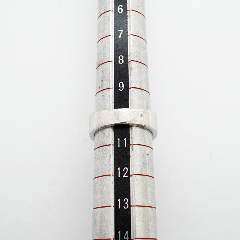 【6jib0018】カルティエ リング タンク K18WG ホワイトゴールド ムーンストーン ＃50【中古】レディース