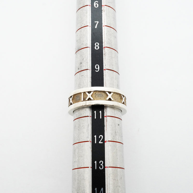 【6jib0019】ティファニー リング アトラス シルバー925 10.5号【中古】レディース