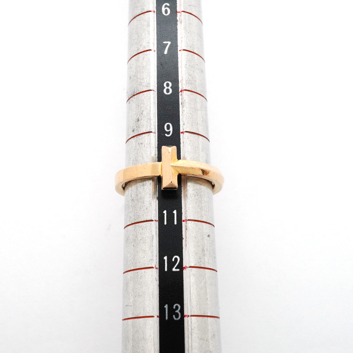 【6jib0021】ティファニー リング Tワン K18PG ピンクゴールド 10号【中古】レディース