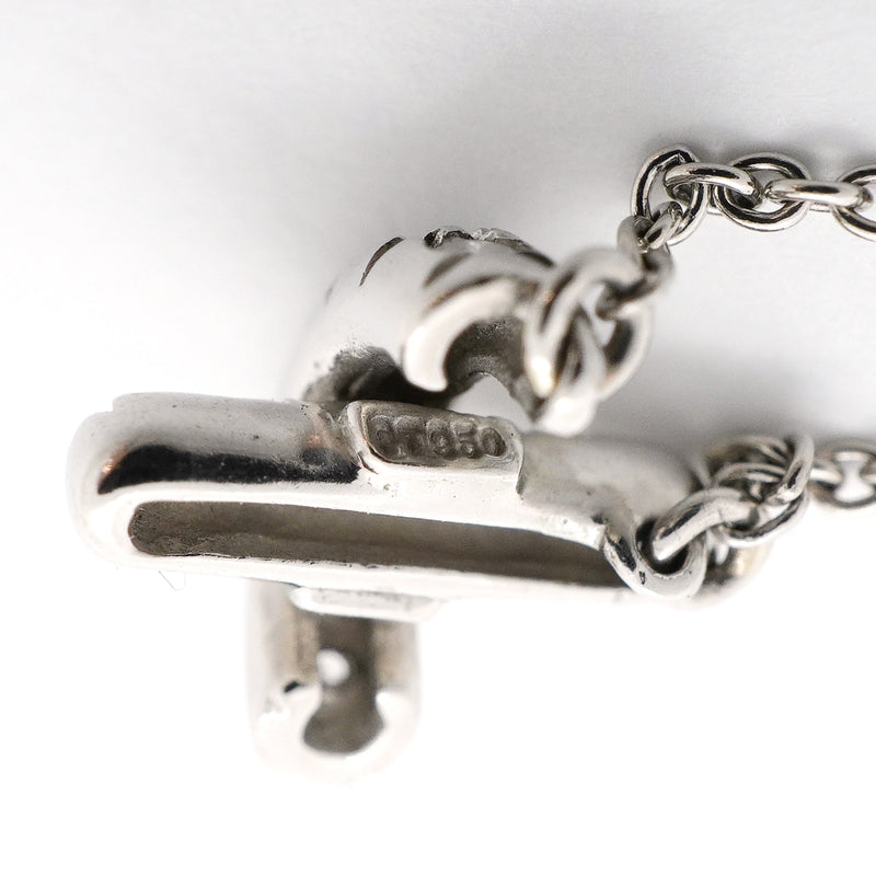 【6jib0022】ティファニー ネックレス クロスステッチ Pt950 プラチナ ダイヤモンド【中古】レディース