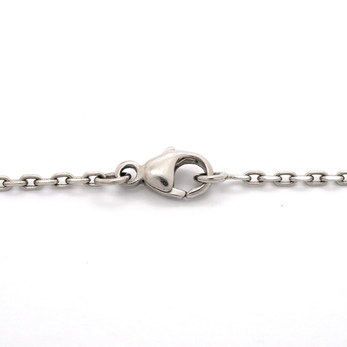 【6jib0023】エルメス ネックレス ミニポップアッシュ メタル シルバー アイボリー【中古】レディース