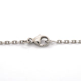 【6jib0023】エルメス ネックレス ミニポップアッシュ メタル シルバー アイボリー【中古】レディース