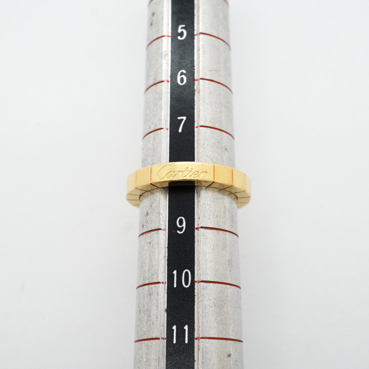【6jib0033】カルティエ リング ラニエール K18YG イエローゴールド ＃48【中古】レディース