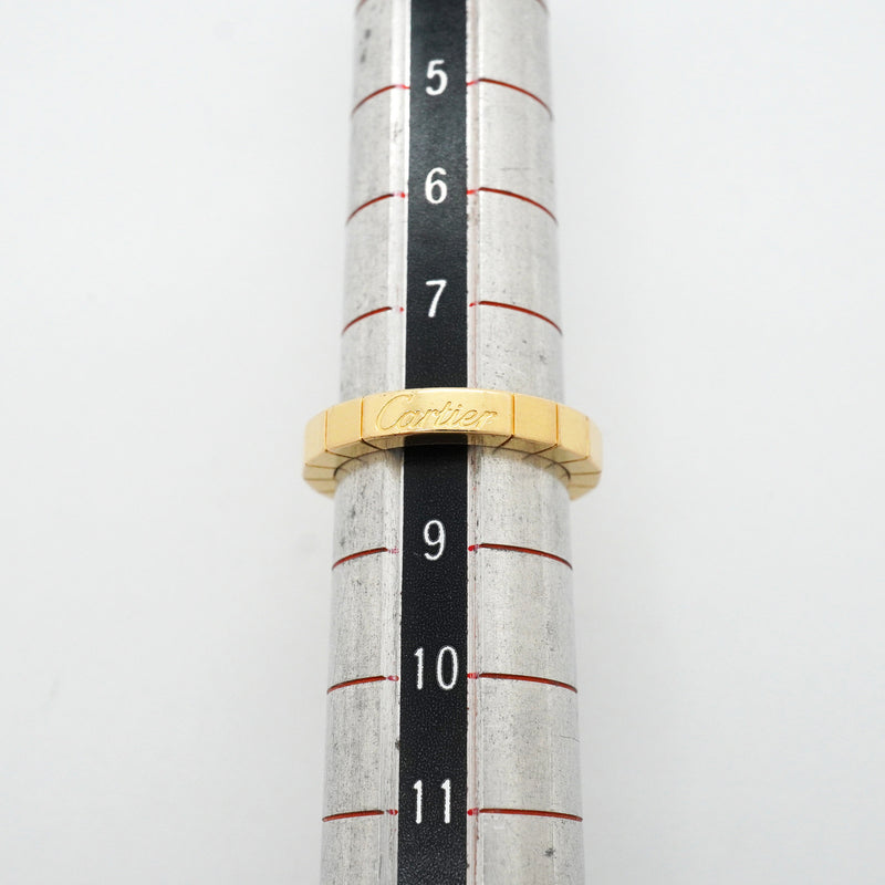 【6jib0033】カルティエ リング ラニエール K18YG イエローゴールド ＃48【中古】レディース