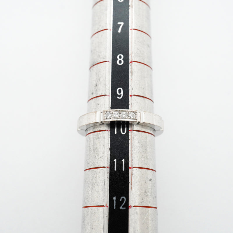 【6jib0034】カルティエ リング マイヨンパンテール K18WG ホワイトゴールド ダイヤモンド ＃50【中古】レディース
