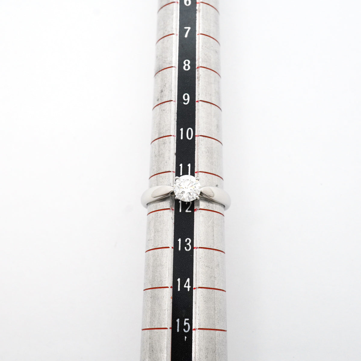 【6jib0060】ティファニー リング ハーモニー 1PD Pt950 プラチナ ダイヤモンド 0.64ct 11.5号【中古】レディース
