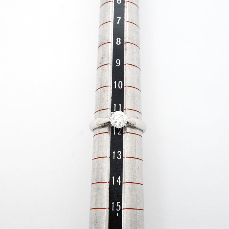 【6jib0060】ティファニー リング ハーモニー 1PD Pt950 プラチナ ダイヤモンド 0.64ct 11.5号【中古】レディース