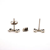 【6jib0062】ティファニー ピアス ダブルラビングハート 1PD シルバー925 ダイヤモンド【中古】レディース