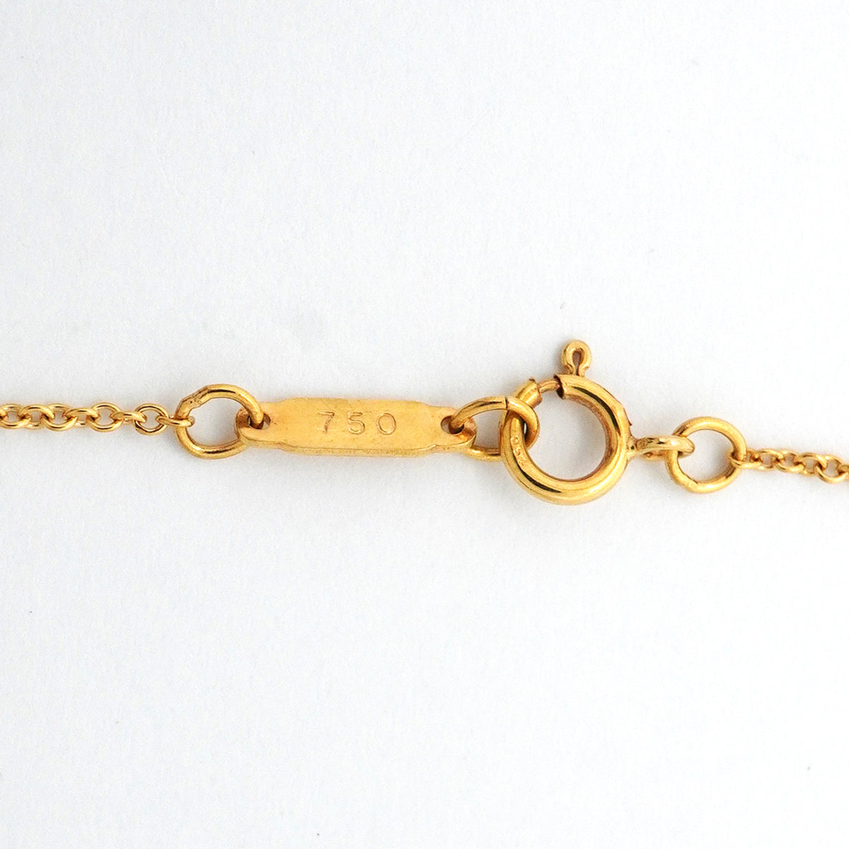 【6jib0073】ティファニー ネックレス トリニティ トリニティ/ノット K18YG イエローゴールド【中古】レディース