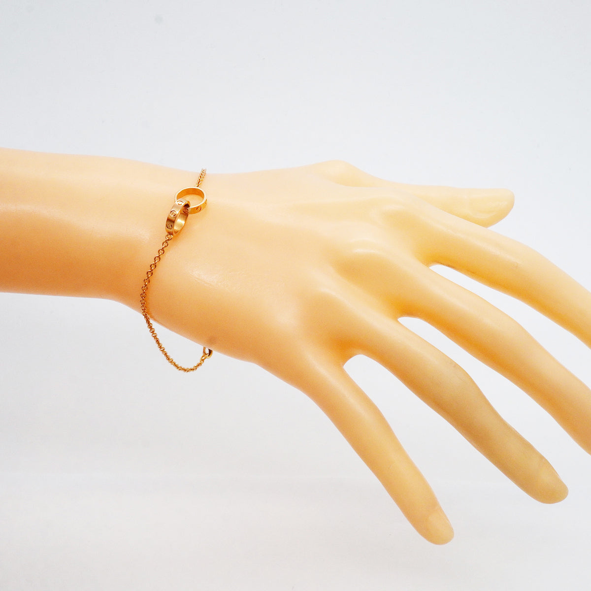 【6jib0080】カルティエ ブレスレット ベビーラブ K18PG ピンクゴールド【中古】レディース