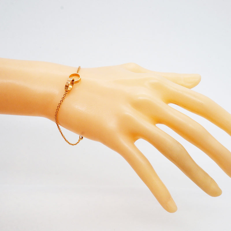 【6jib0080】カルティエ ブレスレット ベビーラブ K18PG ピンクゴールド【中古】レディース