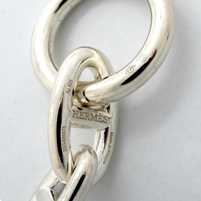 【6jib0082】エルメス ブレスレット シェーヌダンクル GM 12コマ シルバー925【中古】レディース