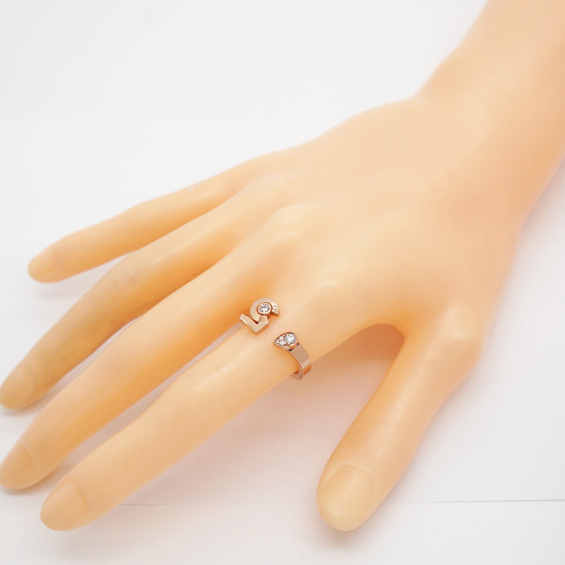 【6jib0089】シャネル リング エクストレドゥ/No5 K18PG ピンクゴールド ダイヤモンド ＃55【中古】メンズ レディース ユニセックス