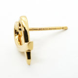 【6jib0105】ティファニー ピアス ラビングハート K18YG イエローゴールド【中古】レディース