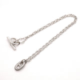 【6jib0110】エルメス ネックレス ニューファランドール K18WG ホワイトゴールド ダイヤモンド【中古】レディース