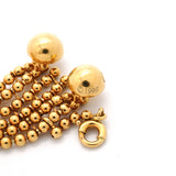 【6jib0118】カルティエ ブレスレット ヌーベルバーグ/6連 K18YG イエローゴールド【中古】レディース