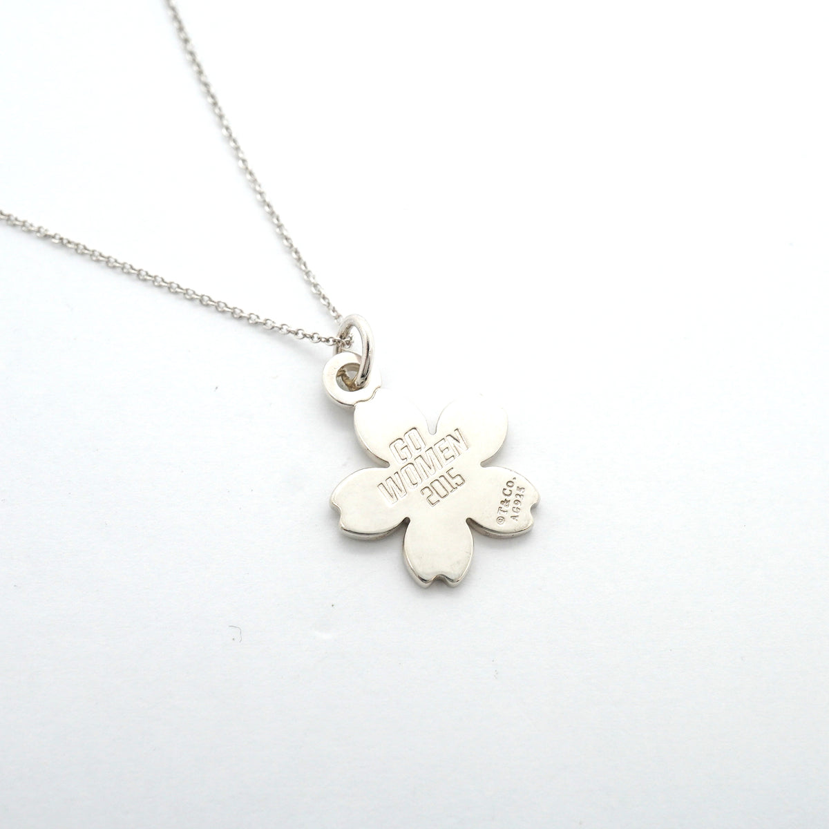 【6jib0138】ティファニー ネックレス GO WOMEN 2015 シルバー925【中古】レディース