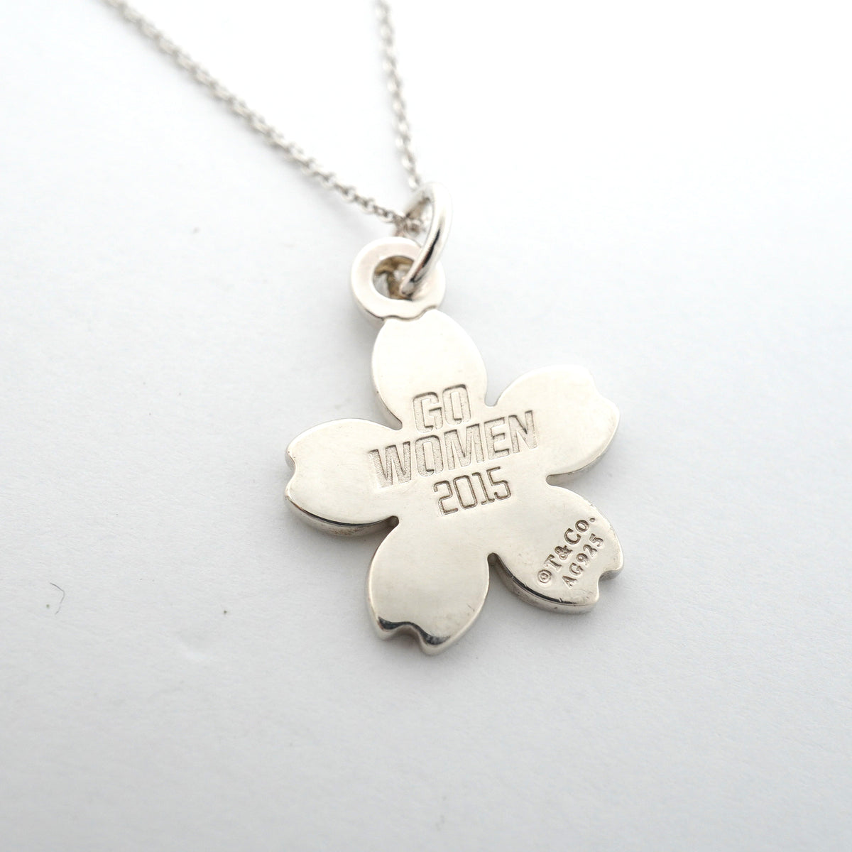 【6jib0138】ティファニー ネックレス GO WOMEN 2015 シルバー925【中古】レディース