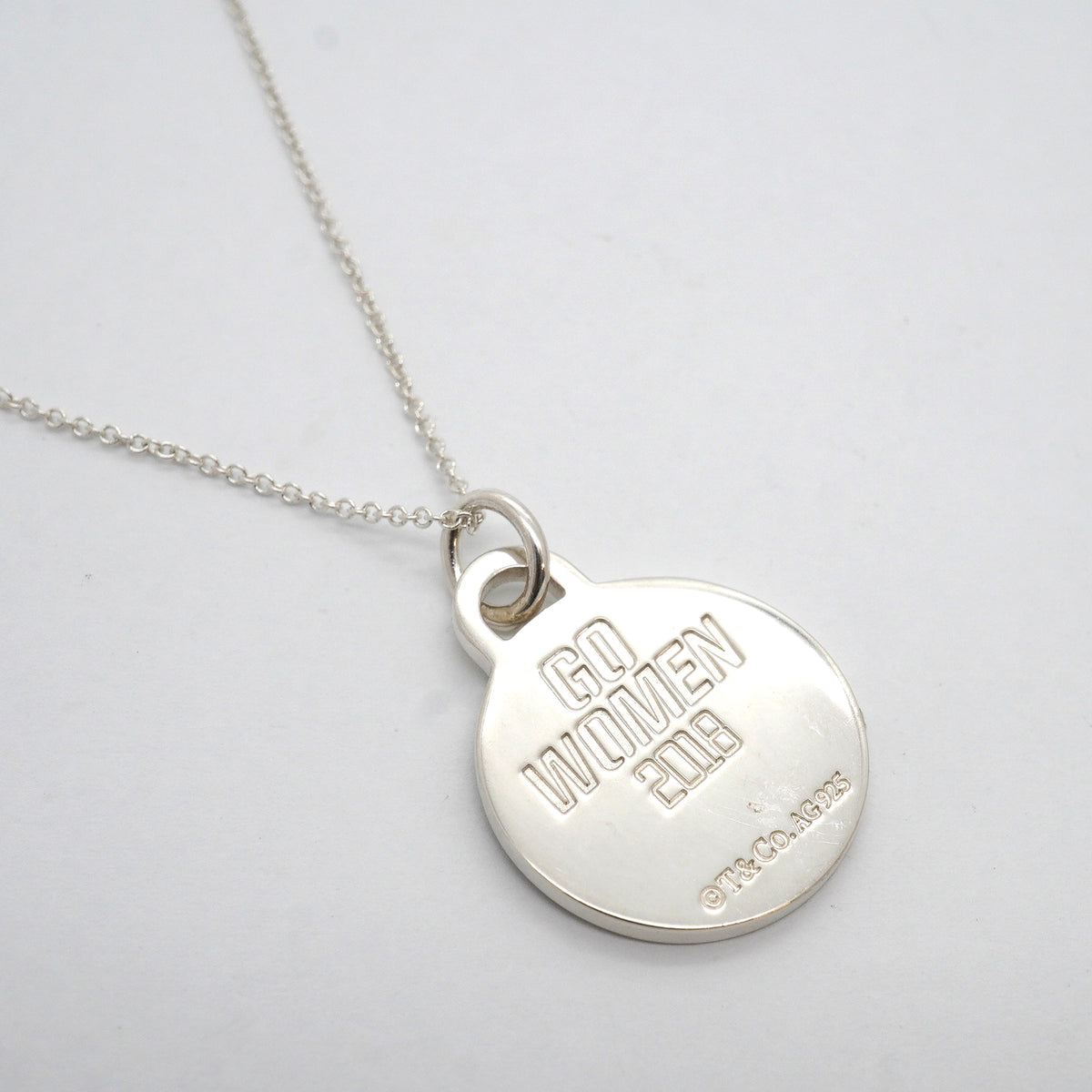 【6jib0154】ティファニー ネックレス GO WOMEN 2018 シルバー925【中古】レディース