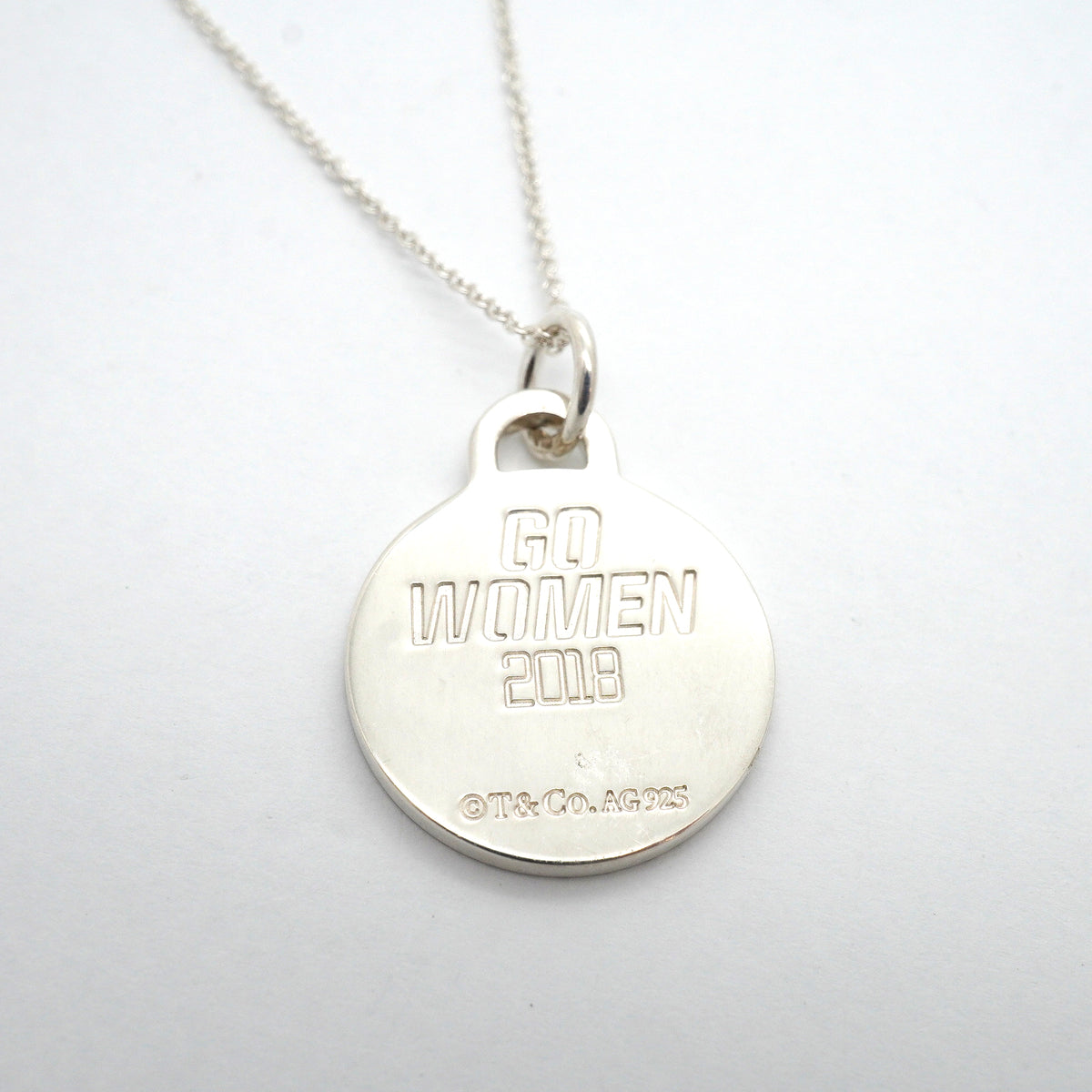 【6jib0154】ティファニー ネックレス GO WOMEN 2018 シルバー925【中古】レディース