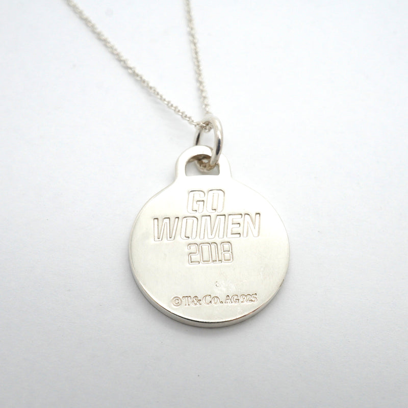 【6jib0154】ティファニー ネックレス GO WOMEN 2018 シルバー925【中古】レディース