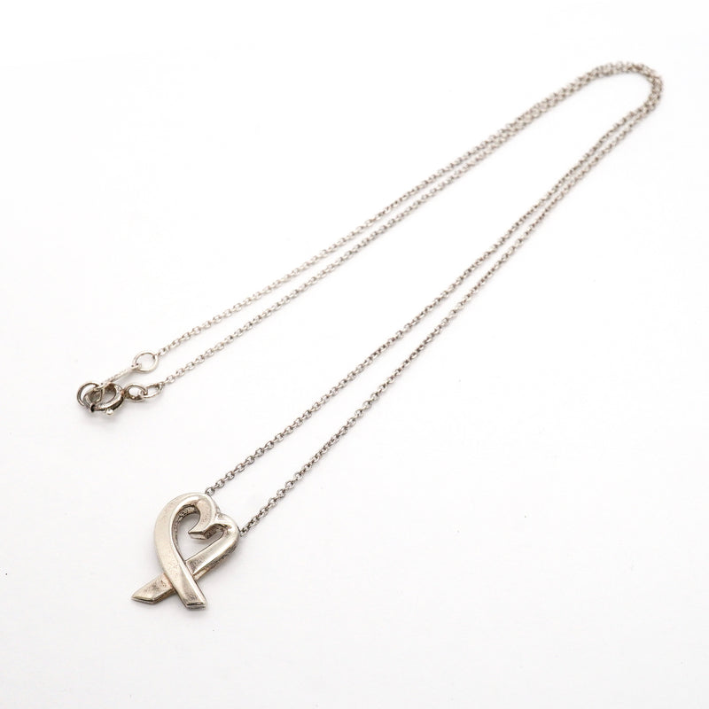 【6jib0161】ティファニー ネックレス ラビングハート シルバー925【中古】レディース