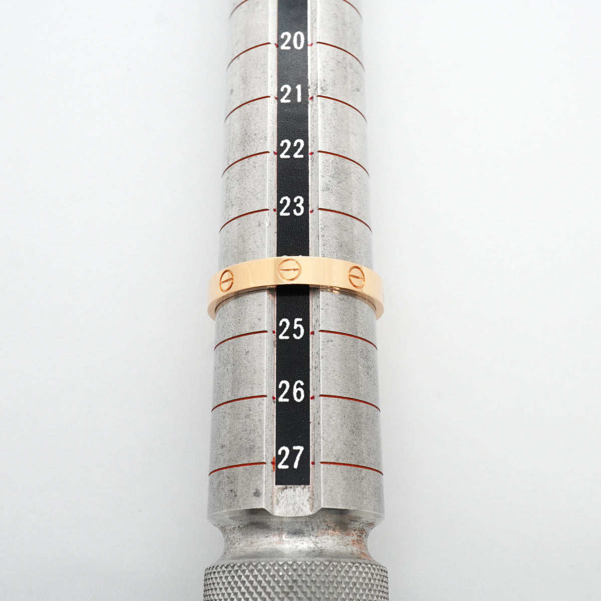 【6jib0170】カルティエ リング ミニラブ K18PG ピンクゴールド ＃65【中古】メンズ