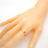 【6jib0170】カルティエ リング ミニラブ K18PG ピンクゴールド ＃65【中古】メンズ