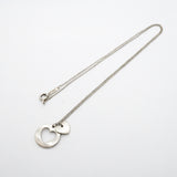 【6jib0171】ティファニー ネックレス ステンシル/ハート シルバー925【中古】レディース