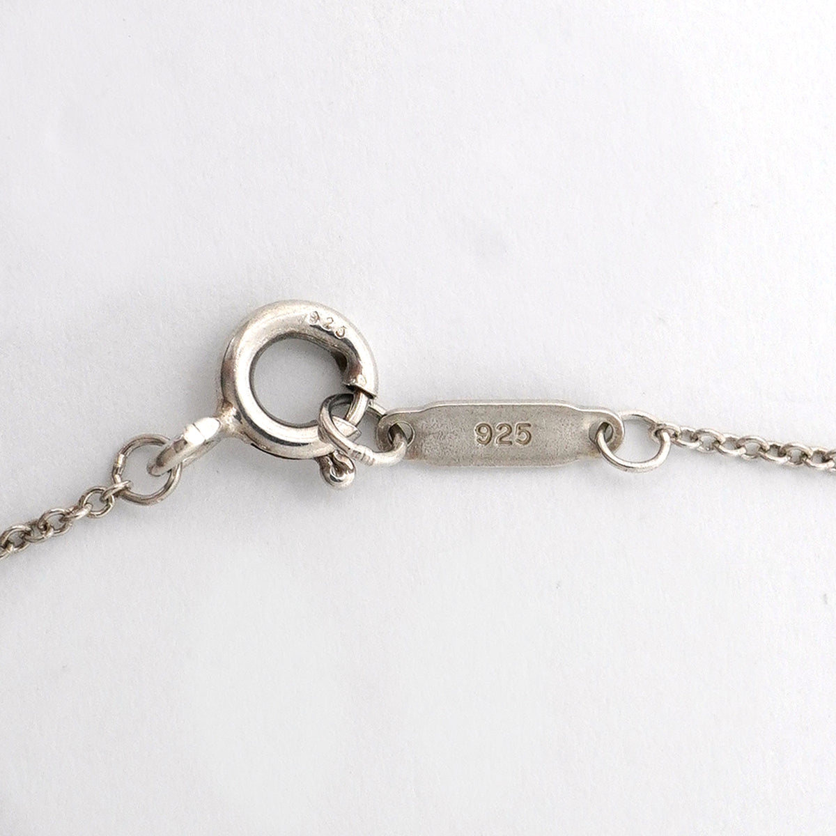 【6jib0171】ティファニー ネックレス ステンシル/ハート シルバー925【中古】レディース