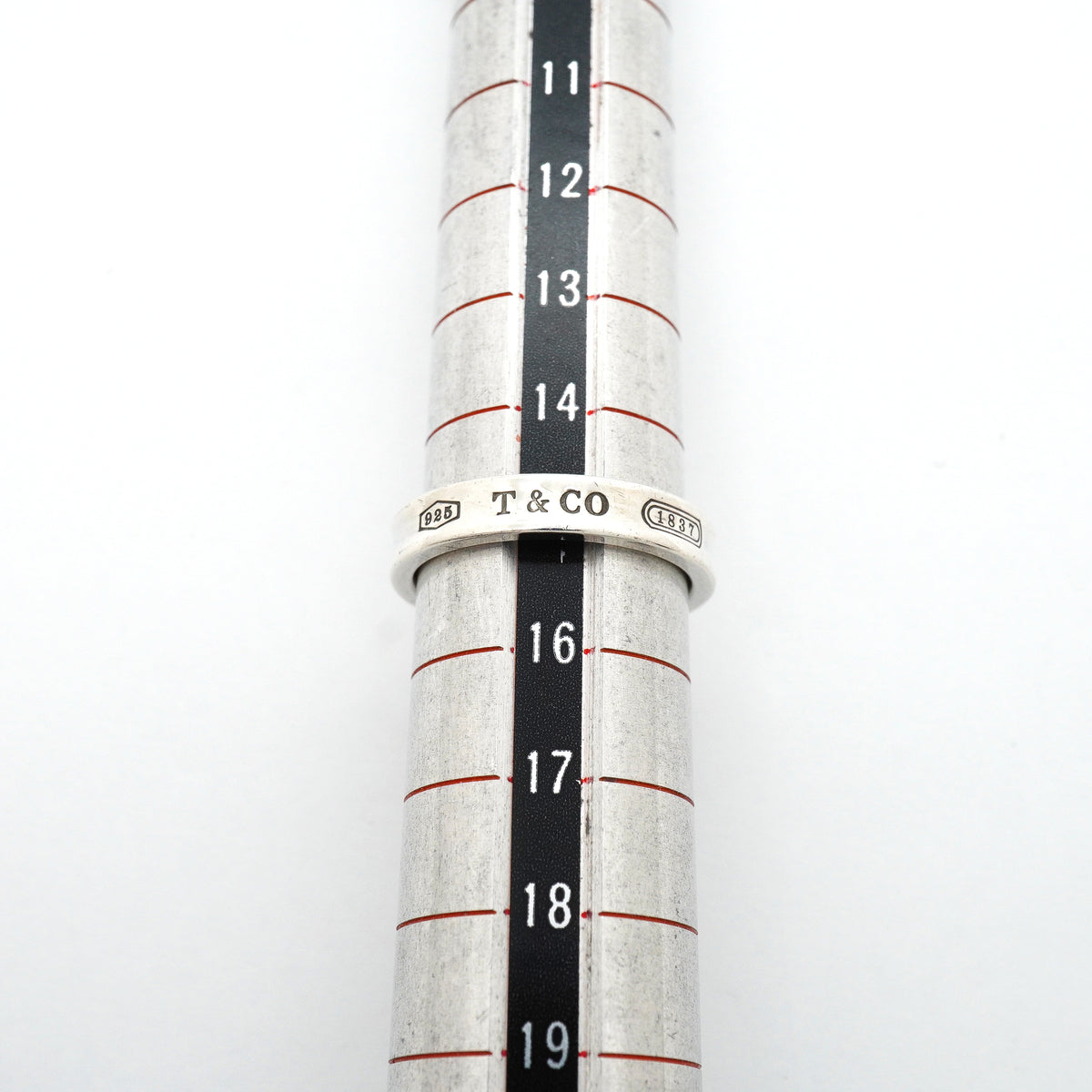 【6jib0174】ティファニー リング ナロー シルバー925 15号【中古】レディース
