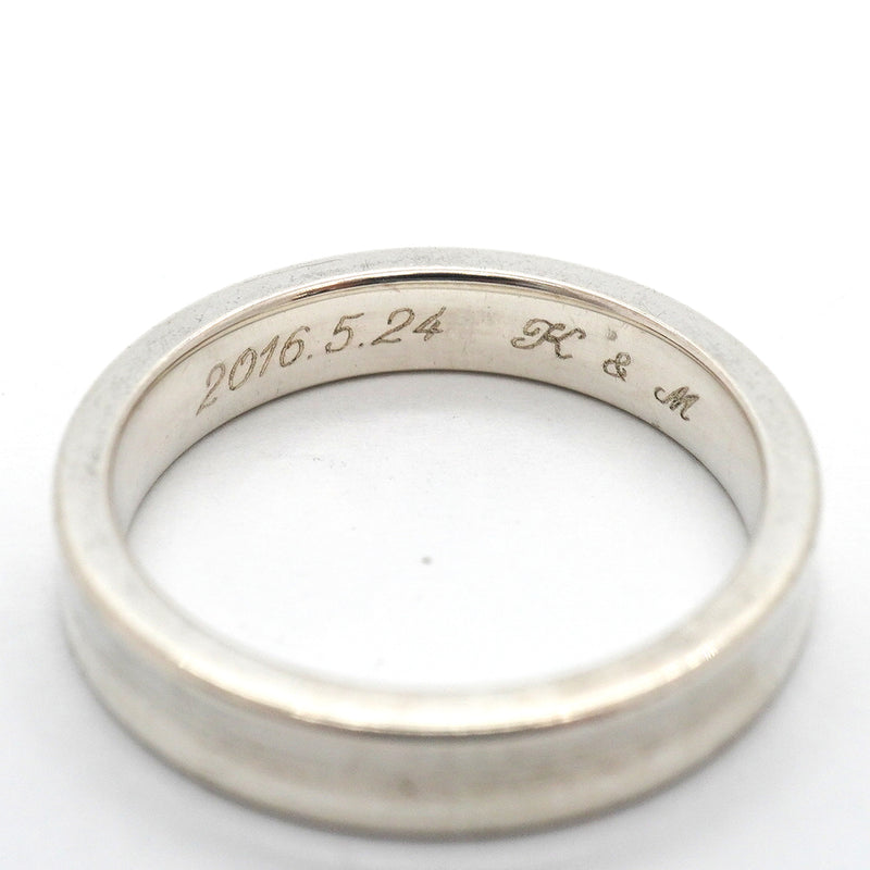 【6jib0174】ティファニー リング ナロー シルバー925 15号【中古】レディース