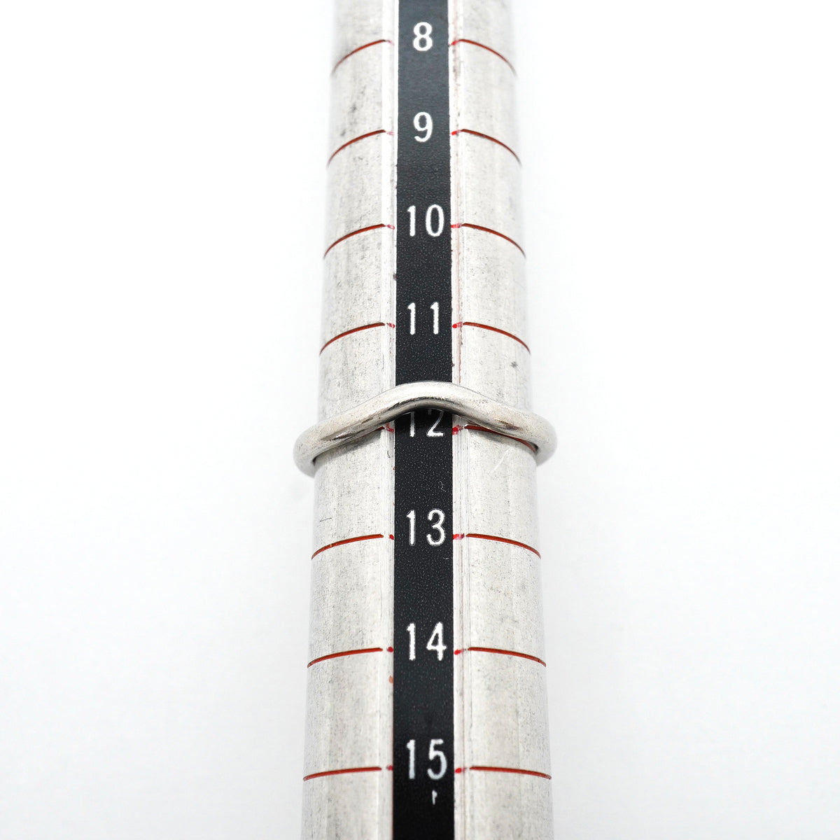 【6jib0178】ティファニー リング カーブドバンド Pt950 プラチナ 12号【中古】レディース