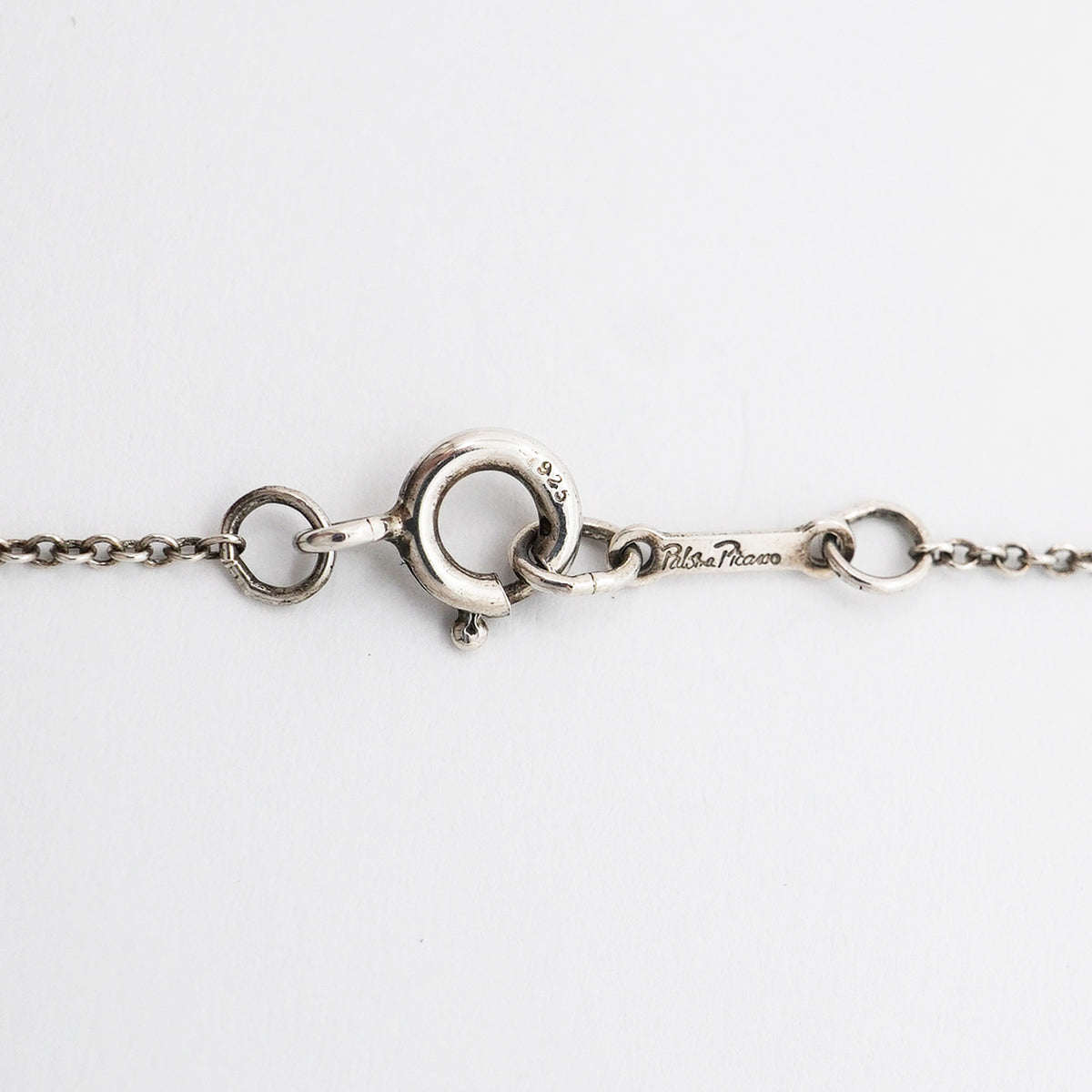 【6jib0189】ティファニー ネックレス ラビングハート シルバー925【中古】レディース