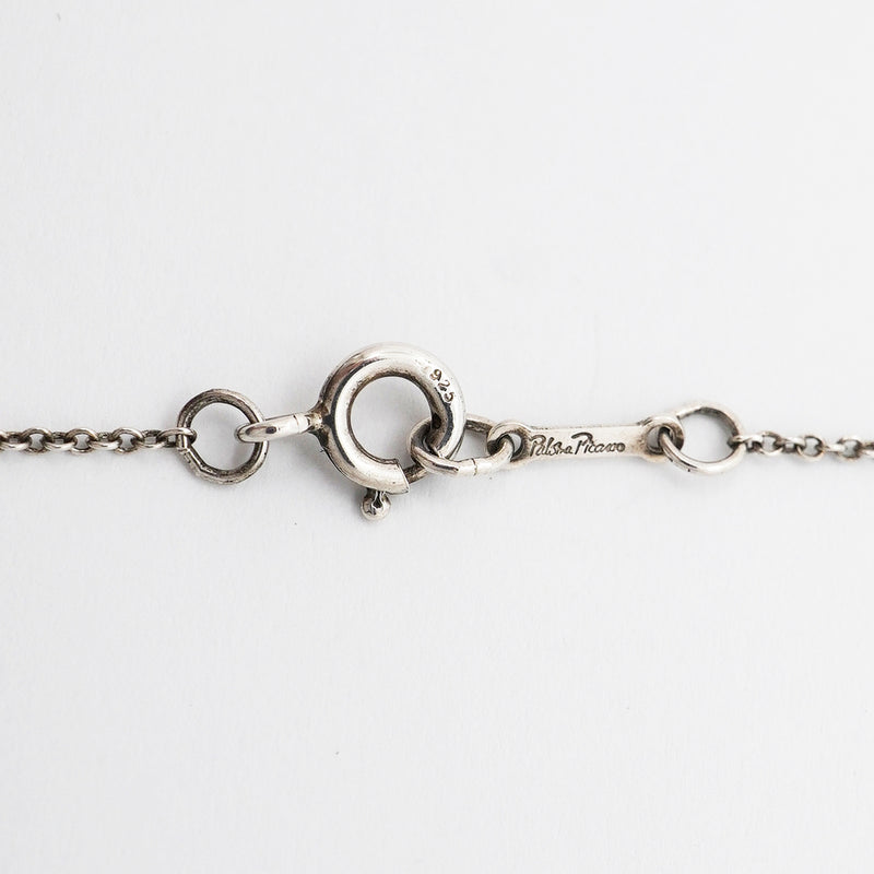 【6jib0189】ティファニー ネックレス ラビングハート シルバー925【中古】レディース