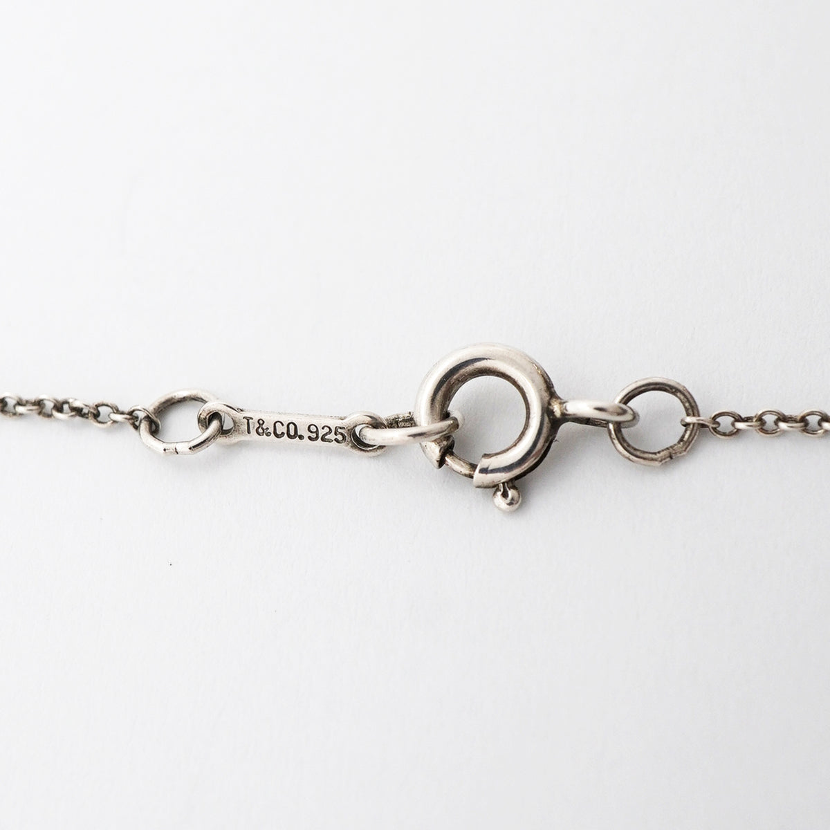 【6jib0189】ティファニー ネックレス ラビングハート シルバー925【中古】レディース