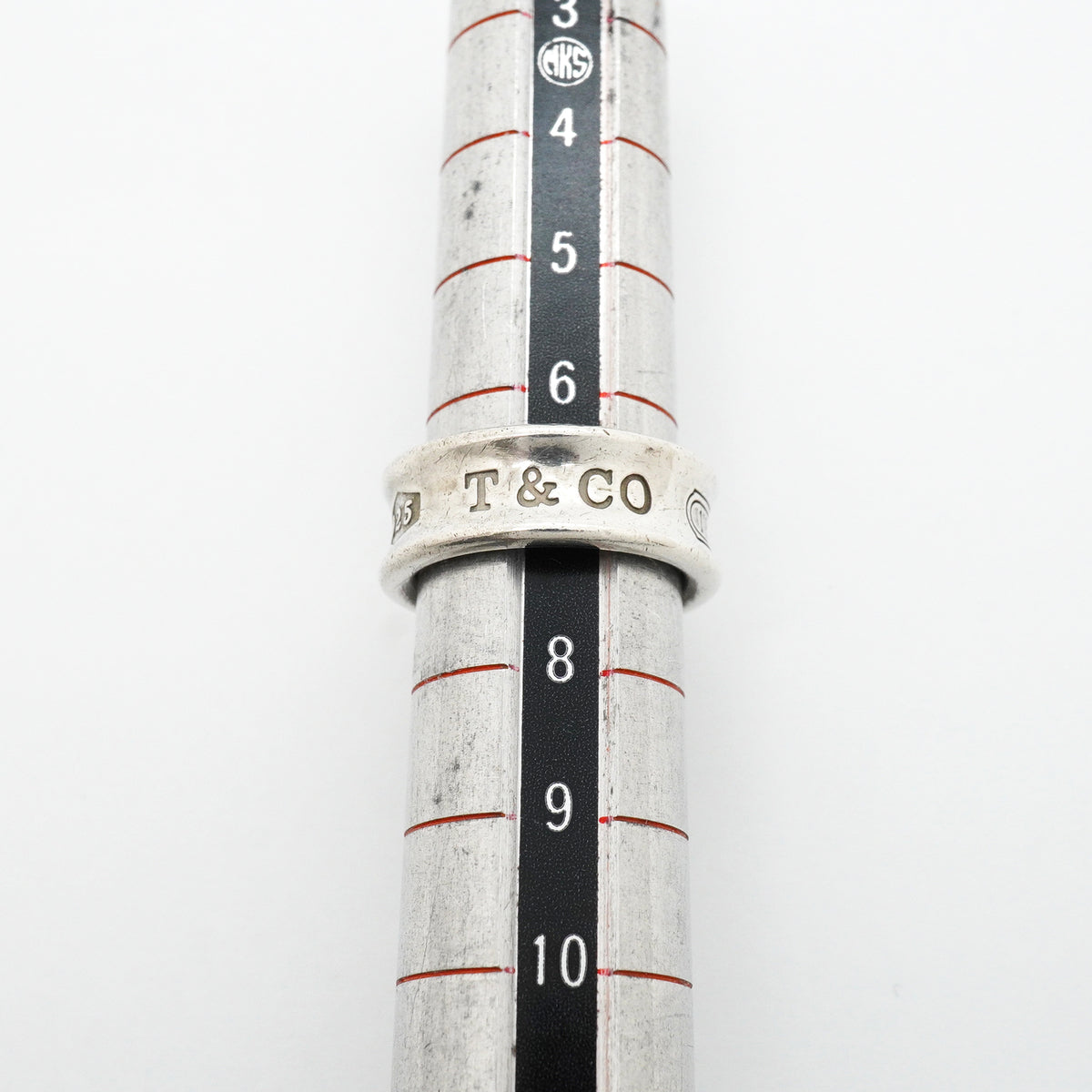 【6jib0199】ティファニー リング ナロー シルバー925 7号【中古】レディース
