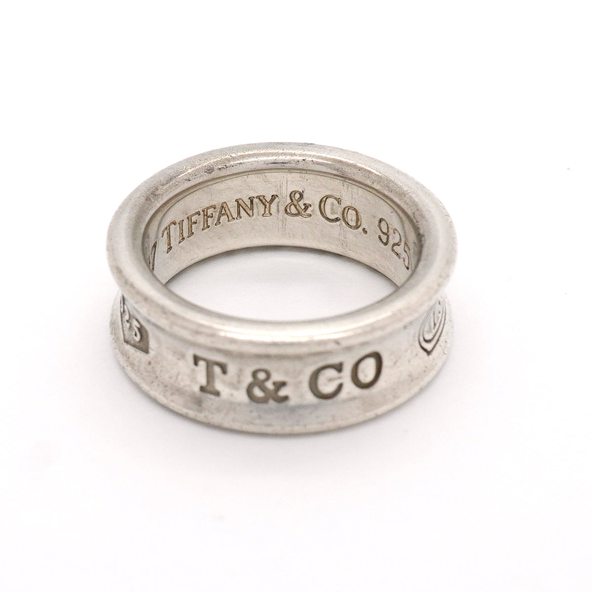 【6jib0199】ティファニー リング ナロー シルバー925 7号【中古】レディース