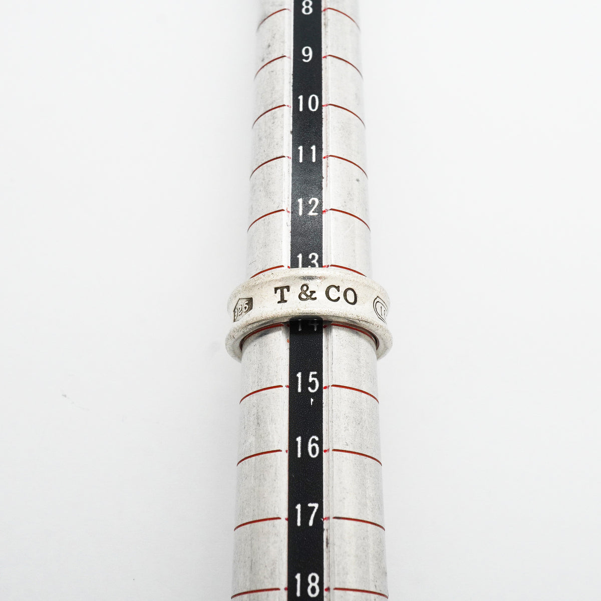【6jib0202】ティファニー リング ナロー シルバー925 14号【中古】レディース