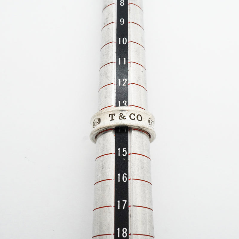 【6jib0202】ティファニー リング ナロー シルバー925 14号【中古】レディース