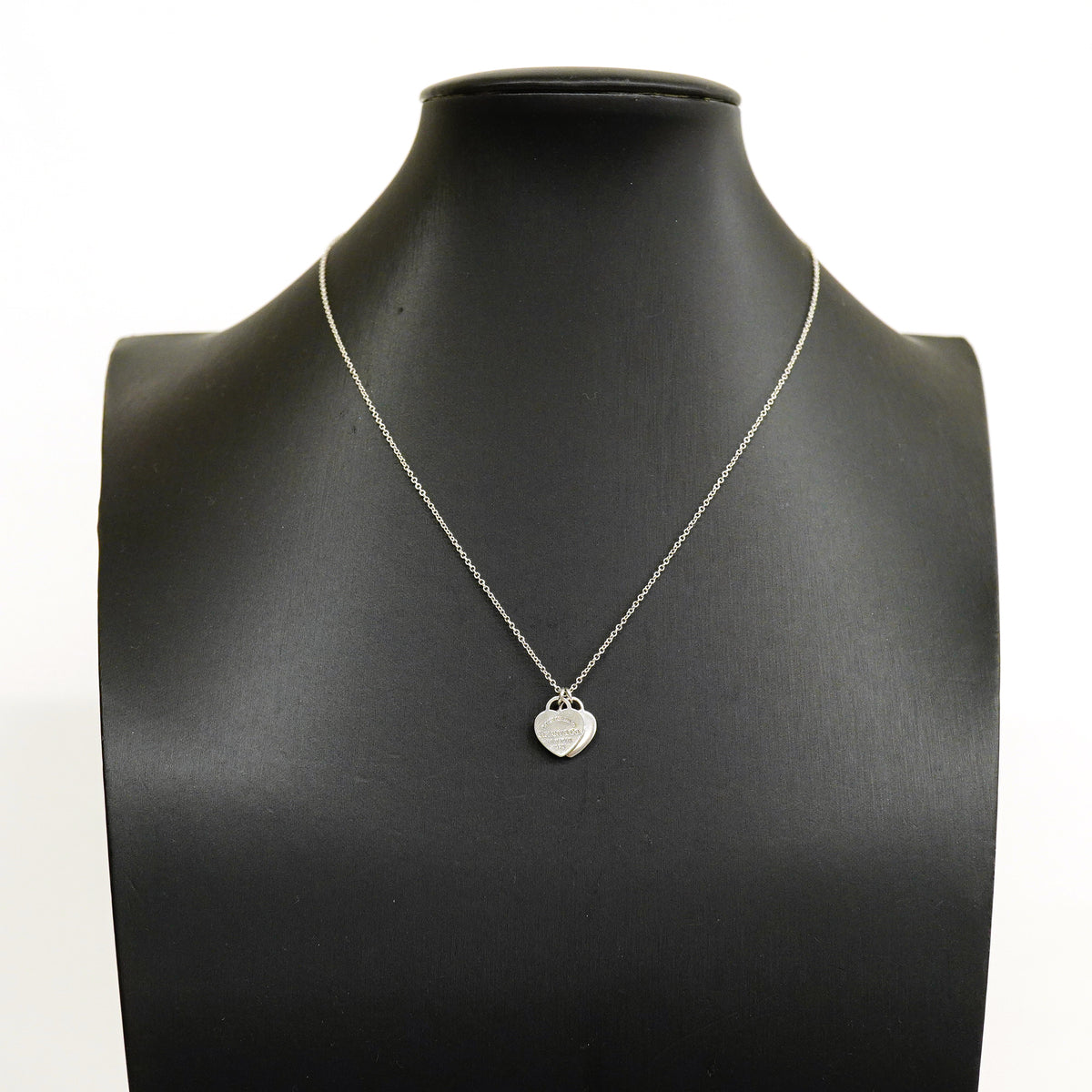 【6jib0213】ティファニー ネックレス ダブルリターントゥハート シルバー925【中古】レディース