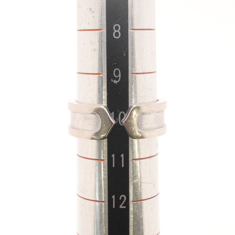 【6jib0226】カルティエ リング C2 K18WG ホワイトゴールド ＃50【中古】レディース