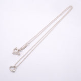 【6jib0231】ティファニー ネックレス オープンハート シルバー925【中古】レディース