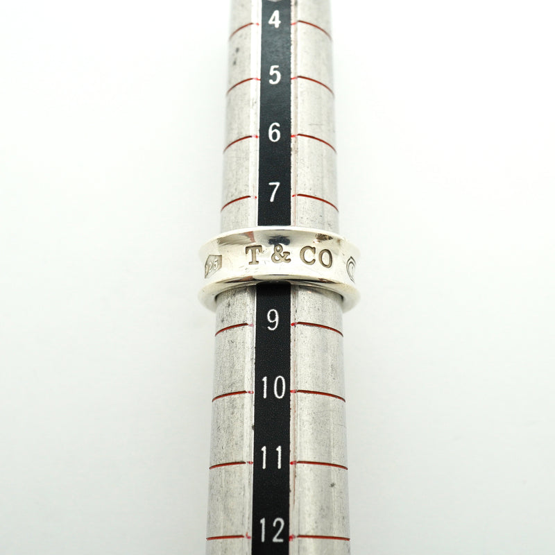 【6jib0246】ティファニー リング ナロー シルバー925 8号【中古】レディース