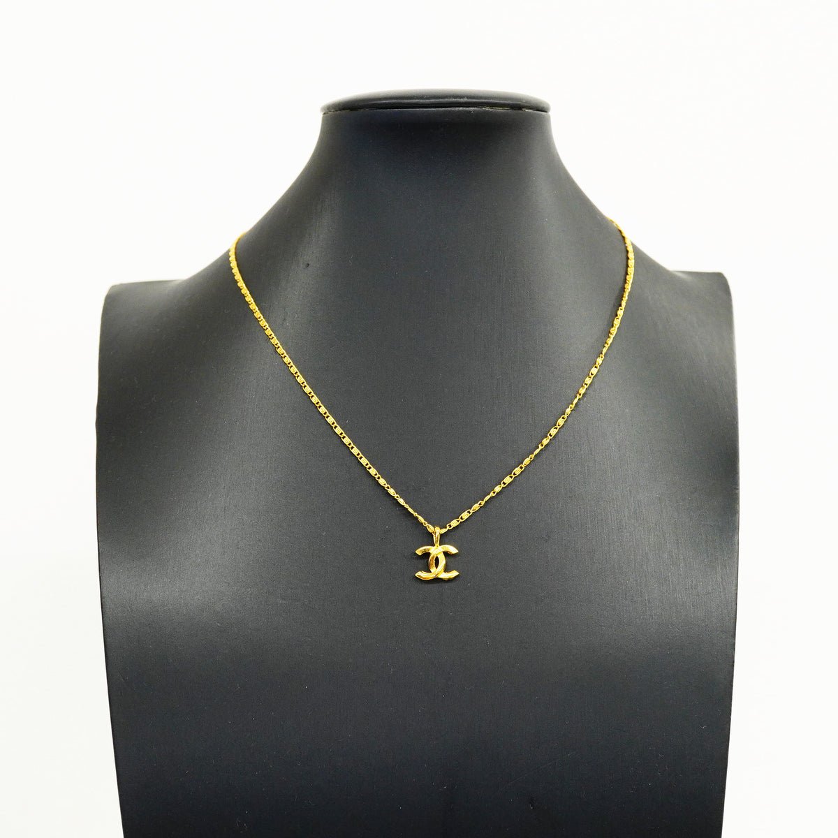 【6jib0250】シャネル ネックレス ヴィンテージ ココマーク GPメッキ ゴールド【中古】レディース