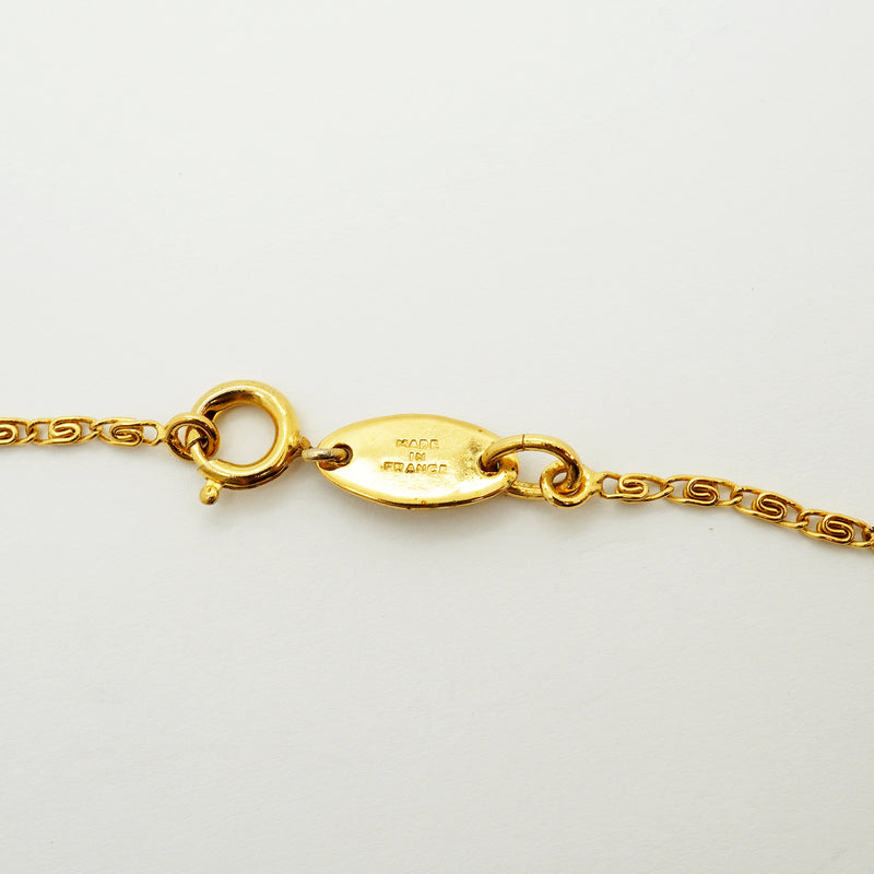 【6jib0250】シャネル ネックレス ヴィンテージ ココマーク GPメッキ ゴールド【中古】レディース