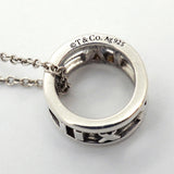【6jib0252】ティファニー ネックレス アトラス オープン シルバー925【中古】レディース