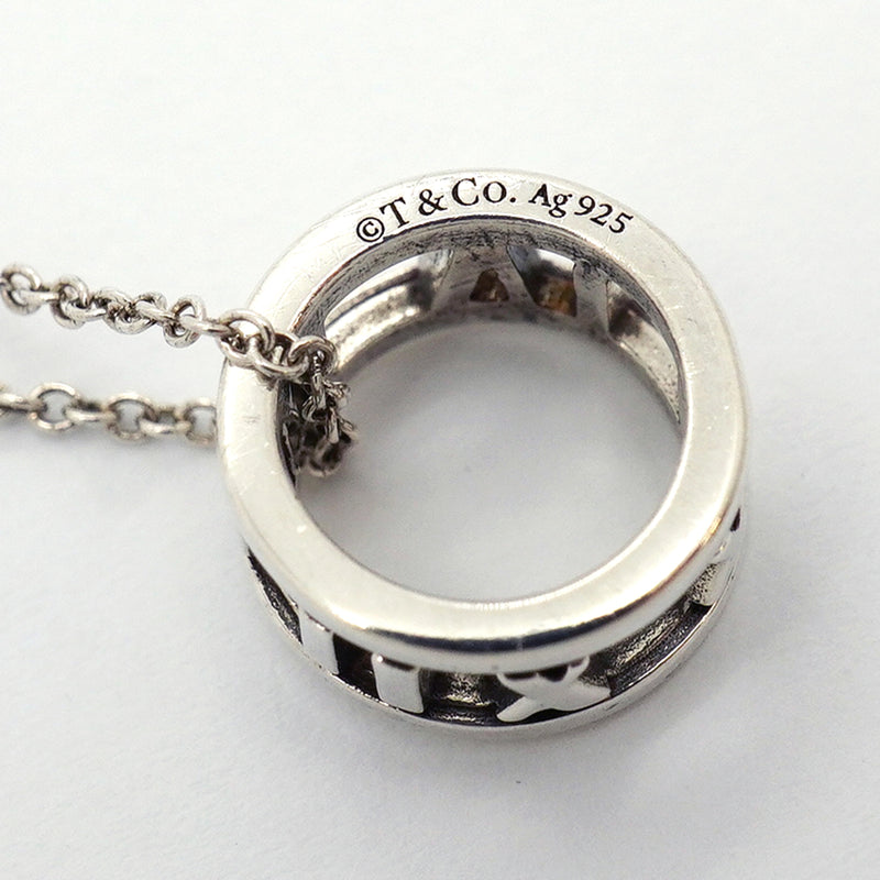 【6jib0252】ティファニー ネックレス アトラス オープン シルバー925【中古】レディース