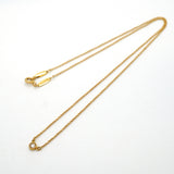 【6jib0253】ティファニー ネックレス バイザヤード 1PD K18YG イエローゴールド ダイヤモンド【中古】レディース